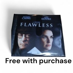 FREE ADD ON ITEM Flawless 2007 Drama,Crime DVD
